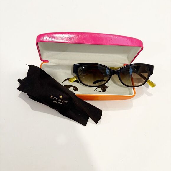 Kate Spade Halle/s Rectangular Sunglasses - Picture 1 of 11